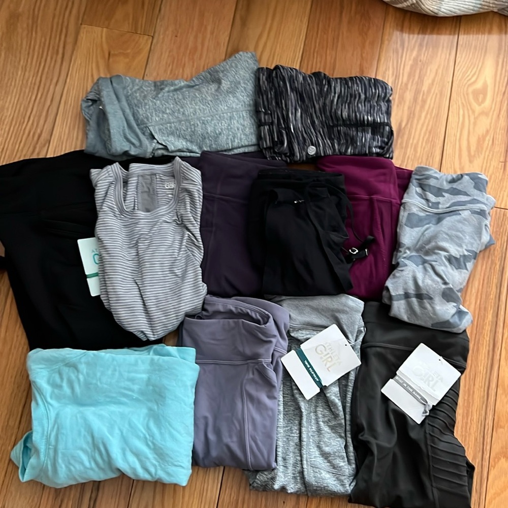 Athleta girl bundle 12 items